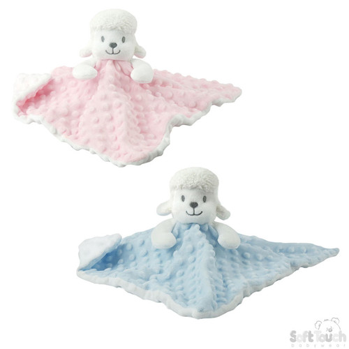 Soft Touch Pink/Blue Baby Lamb Comforter No. BC40