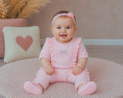 NURSERY TIME BABY TOP AND PANT SET - NB, 0/3, 3/6 - BIS-2020-2711
