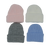 CT01 NEW BABY 1x1 RIBBED TURN UP HAT