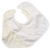 122 KINDER DUPION SCROLL MY SPECIAL DAY BIB - WHITE