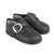H656 EARLY DAYS  BOYS BUCKLE SHOE - MATT BLACK