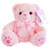 TB115 P SOFT TOUCH 15CMS TEDDY BEAR -- PINK