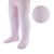 4T35-P SOFT TOUCH SHINY DIAMOND STITCH TIGHTS - PINK
