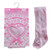 4T35-P SOFT TOUCH SHINY DIAMOND STITCH TIGHTS - PINK