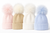 CT92 2ND SIZE SELF COLOUR 1 FUR POM HAT