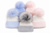 CT95 1ST SIZE STRIPE TURN UP 1 FUR POM HAT