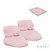 S408  SOFT TOUCH FINE KNIT POM POM BOOTEES - PINK