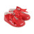 B060R BAYPODS DIAMANTE BOW BUTTON SHOE-RED