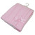 FBP202-P SOFT TOUCH CHEVERON CABLE KNIT with SATIN TRIM & BOW WRAP -  PINK