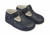 B625N BAYPODS BOYS T BAR HOLE PUNCHED SHOE -- NAVY BLUE