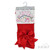 T122-R SOFT TOUCH HEART TIGHTS with LARGE SIDE BOW - RED