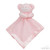 BC21T SOFT TOUCH SMILEY TEDDY COMFORTER- ALL PINK