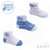 S503 SOFT TOUCH BOYS 3 PACK  TURNOVER SOCKS - BLUE