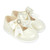 H035IV EARLY DAYS DIAMANTE BUCKLE SHOE - IVORY