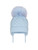 AX321B 'KINDER BOUTIQUE' LARGE POM HONEYCOMB TIE HAT -- BLUE