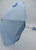 023SB PESCI POLY/COTTON PARASOL - SKY BLUE