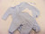 1214 KINDER VELOUR LITTLE CHERUB  SLEEPSUIT - BLUE (6)