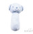 ESQ60-B 'SOFT TOUCH' ECO RECYCLED BEAR SQUEAKY TOY - BLUE