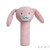 ESQ62-P SOFT TOUCH ECO RECYCLED BUNNY SQUEAKY TOY - PINK