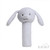 ESQ62-W SOFT TOUCH ECO RECYCLED BUNNY SQUEAKY TOY - WHITE