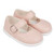 H503 Baypods Mary Jane Buckle Fastening Hard Soled Shoes - Matt Light Dusty Pink