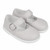 H503W Baypods Mary Jane Buckle Fastening Hard Soled Shoes - Matt White
