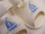 S052WB Baypods Sailing Boat Open Toe Sandal - White/Blue