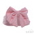 White Cable Headband w/Large Bow : HB118-PINK