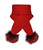 Pom Pom Envy Scarf - Red