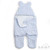 Soft Touch SW118 Blue Bubble Sherpa Swaddle Wrap
