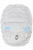 KB0988 KINDER BOUTIQUE WAFFLE RIBBON SLOT CAR SEAT COSY WHITE/BLUE