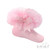 GS214B SOFT TOUCH TUTU SOCKS with SPOTTY BOW -- PINK