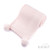 ABP712-PB Soft Touch ELEGANCE RIBBED WRAP/BLANKET WITH POM POMS - PINK