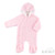 Soft Touch AL110-P PINK WAFFLE ALL IN ONE SNOW SUIT