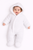 Soft Touch AL110-W WHITE WAFFLE ALL IN ONE SNOW SUIT