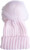 KINDER RIBBED HAT WITH 1 FAUX FUR POM KH049 - MANY COLOURS