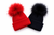 CT90 KINDER BOUTIQUE 1st SIZE RIBBED 1 FUR POM HAT - MANY COLOURS