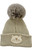 CT70 KINDER BOUTIQUE SOFT FUR POM TEDDY PULL ON HAT 1ST SIZE BEIGE