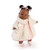 Berbesa Alicia Black Doll with Pink Dress & Jacket 43571