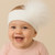 NURSERY TIME BW-0503-0627P BABY HEADBAND WITH POM - WHITE