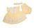 Nursery Time BABY POY-COTTON DRESS -26040 - LEMON-  BIS-2120-6372