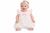 Nursery Time BABY BABY ROMPER-N/B 0/3 3/6-WHITE / HEART  BIS-2120-6396