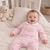 Kinder Boutique Girls Pink Babygrow with Little Princess Bib BBKK-01