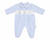 Nursery Time Baby Boys Velour All in One with Smocking - Bunny