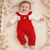 NURSERY TIME  BABY LONG DUNGAREE - NB, 0/3, 3/6 BIS-2020-2723