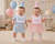 NURSERY TIME Baby First Birthday Bib and Hat Set Blue Bw-0503-0653B