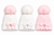 Kinder CT106 2ND SIZE 6-12 MTHS DIAMANTE BOW FUR POM HAT RED