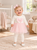 Visara Lilac Tulle Legging Set with Bow Detail 8908