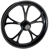 Gloss Black Harley Davidson 21 inch Fat Front  Wheels Cyclone