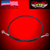 Galfer 60 inch ABS Rear Anti Lock Brake Line for swingarm extensions - Black